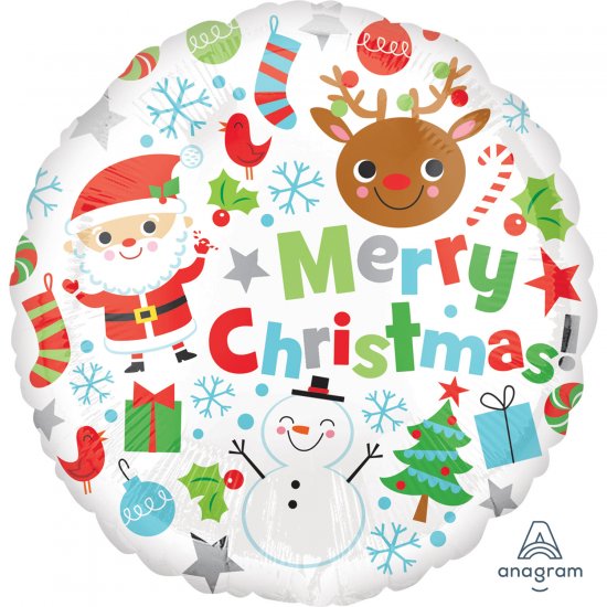 18 Inch Merry Christmas Icons