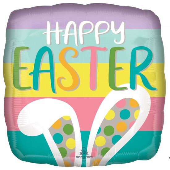 Happy Easter Bunny Ears Standard HX Foil