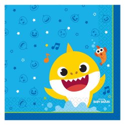 amscan Baby Shark Party Plastic Tablecover 1.37m x 2.6m