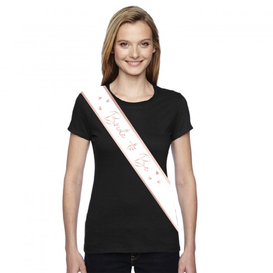 Team Bride To Be Sashes 76cm - 6 PC