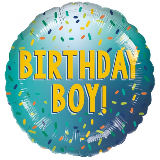 Birthday Boy Std Foil Balloon