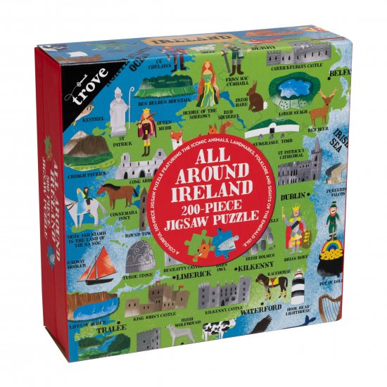 Kids Jigsaw Alll Around Ireland Map 