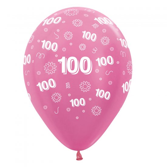 BALL:100th FLWRS PINK MIX