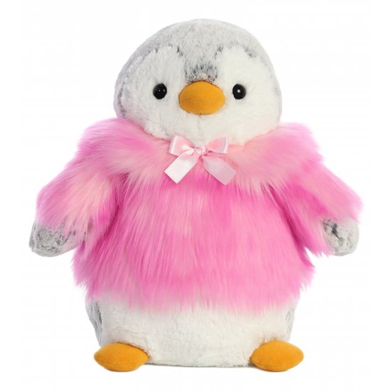 PomPom Penguin HP Pink 11In