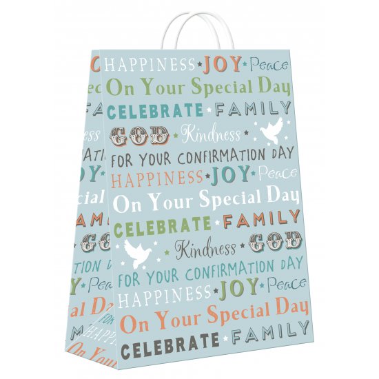 Confirmation A4 Gift Bag