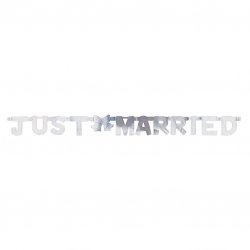 BANNER LTR mini:JUST MARRIED