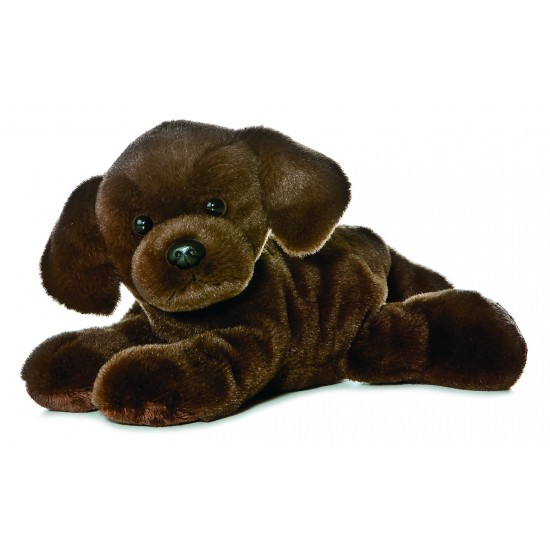 Mini Flopsies - Lil Lucky Chocolate Lab 8In