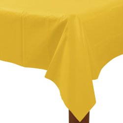 TABLECOVER plas rect:yellow ss
