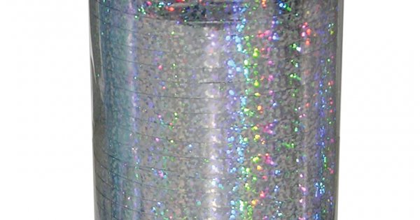 230M-1 Pc Holographic Silver amscan 991004 Ribbon Party Decoration