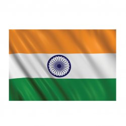 PPP INDIA Flag 5ft x 3ft