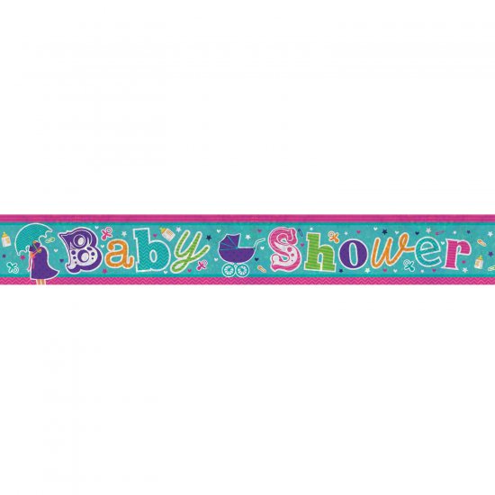 Banner 2.7m Holog Baby Shower